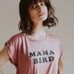 The Bee And The Fox Mama Bird Muscle Tee
